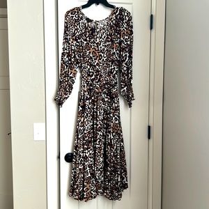 Talbot Dress with Tie.  Size 12 Excellent Condition